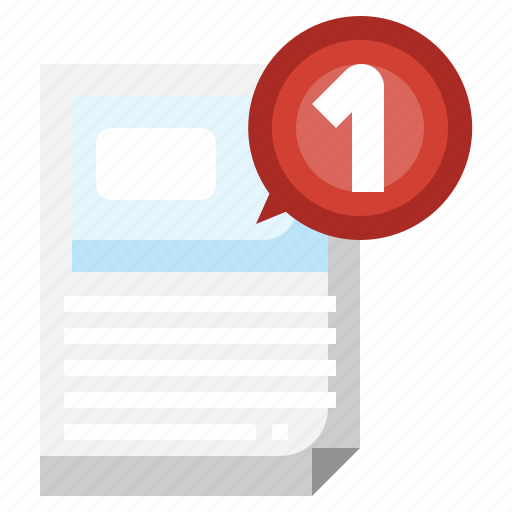 Document, file, archive, notification icon - Download on Iconfinder