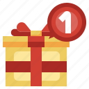gift, box, notification, present, surprise