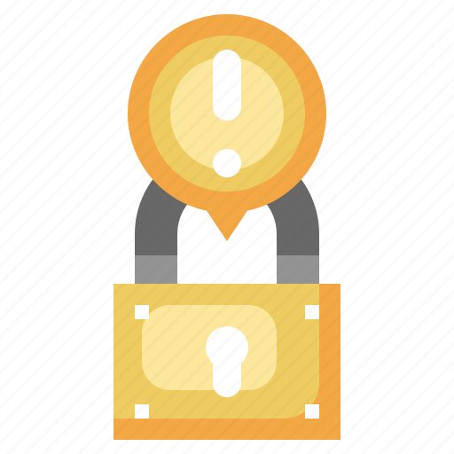 Padlock, notification, security, system, lock, safety icon - Download on Iconfinder