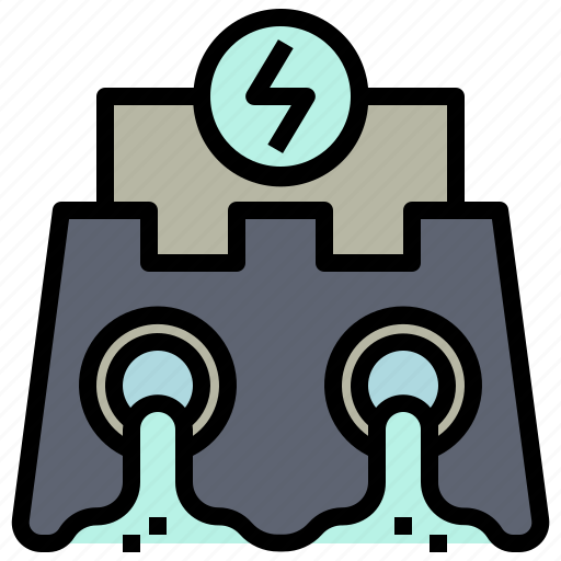 Hydroelectric, alternative, energy, power, renewable icon - Download on Iconfinder