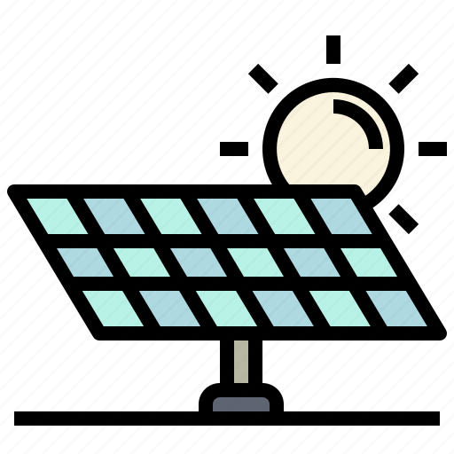Solar, power, photovoltaic, energy, sunlight, electricity icon - Download on Iconfinder