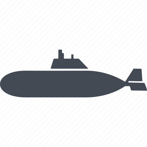 Nuclear weapon, submarine, ocean, sea icon - Download on Iconfinder