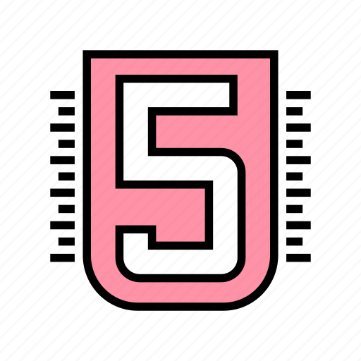 Five, number, numbers, numeral, title icon - Download on Iconfinder