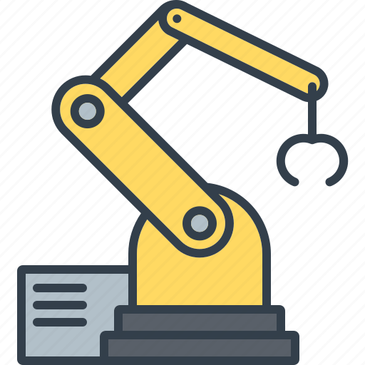 Automation, factory, industrial, industry, machine, robot, technology icon - Download on Iconfinder