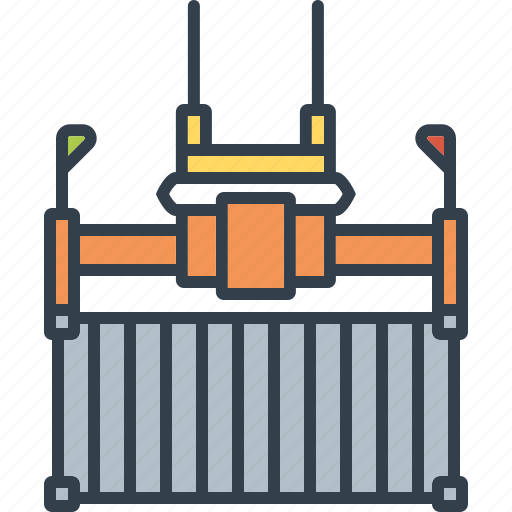 Cargo, container, crane, industrial, industry, shipping, technology icon - Download on Iconfinder