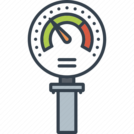 Industrial, industry, meter, pressure, technology icon - Download on Iconfinder