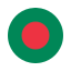 bangladesh, asia, circle, country, flag, nation, national 