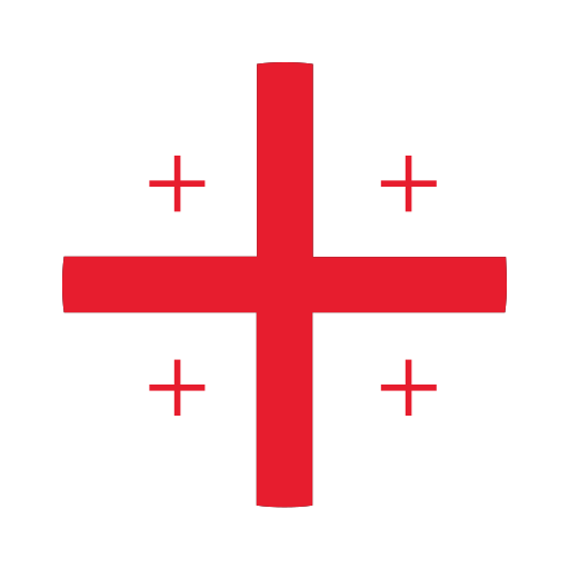 Georgia, asia, circle, country, flag, nation, national icon - Free download