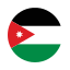 jordan, asia, circle, country, flag, nation, national 