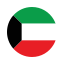 kuwait, asia, circle, country, flag, nation, national 