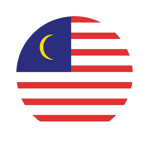 Malaysia, asia, circle, country, ellipse, flag, national icon - Free download