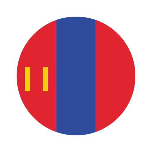 Mongolia, asia, circle, country, flag, nation, national icon - Free download