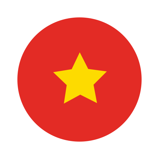 Vietnam, asia, circle, country, flag, nation, national icon - Free download