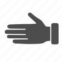 hand, open, palm, human, fingers
