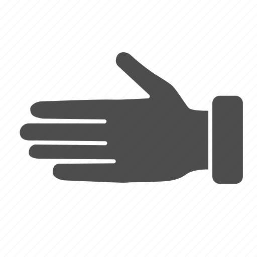 Hand, open, palm, human, fingers icon - Download on Iconfinder
