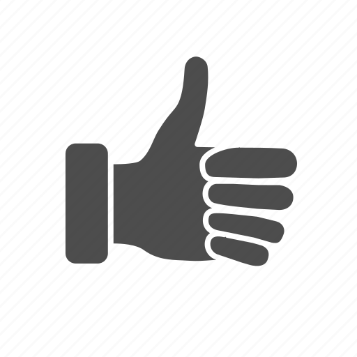 Like, gesture, approve, thumb, up, hand, finger icon - Download on Iconfinder
