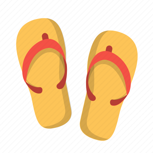 Flipflops, beach, fashion, footwear, sandals, shoes, vacation icon - Download on Iconfinder