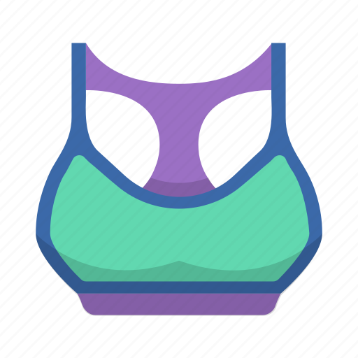 Sportsbra, athletic, bra, clothes, clothing, running, underwear icon - Download on Iconfinder