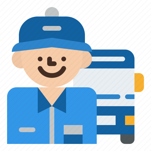 Bus, driver, job, occupation, profession icon - Download on Iconfinder