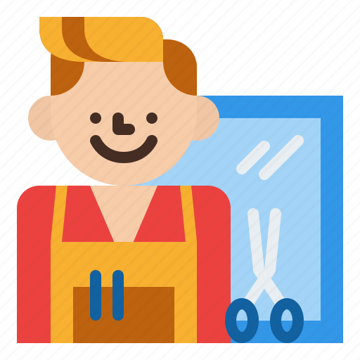 Hairstylist, job, occupation, profession icon - Download on Iconfinder