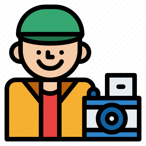 Job, occupation, photographer, profession icon - Download on Iconfinder