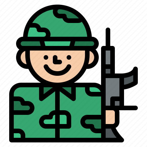 Army, job, miliary, occupation, soldier icon - Download on Iconfinder
