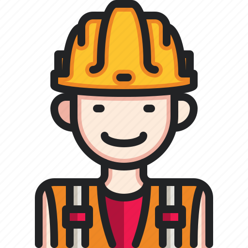 Engineer, professions, jobs, worker, man icon - Download on Iconfinder