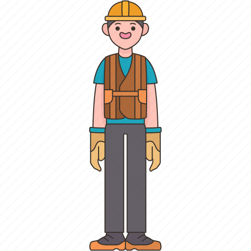 Construction, worker, engineer, industrial, labor icon - Download on Iconfinder