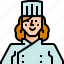 avatar, chef, cooking, occupation, woman 