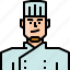 avatar, chef, man, occupation, young 