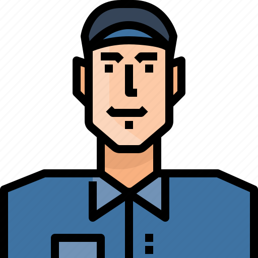 Avatar, delivery, man, occupation, service, worker icon - Download on Iconfinder