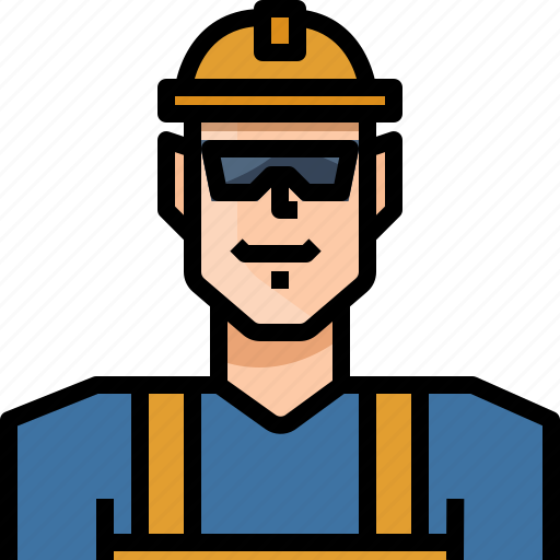 Avatar, construction, man, occupation, service, worker icon - Download on Iconfinder