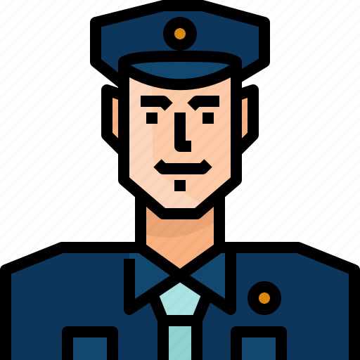 Avatar, occupation, officer, police, policeman icon - Download on Iconfinder