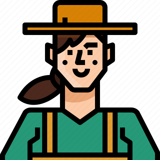 Avatar, farmer, gardener, occupation, woman icon - Download on Iconfinder