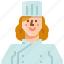 avatar, chef, cooking, female, occupation, woman 