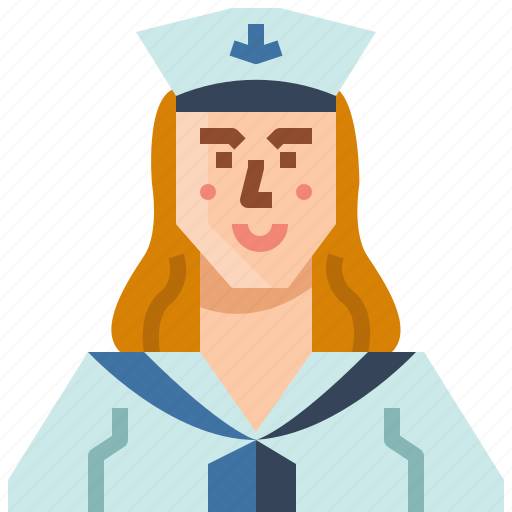 Avatar, crew, female, occupation, sailor, woman icon - Download on Iconfinder