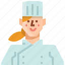 avatar, chef, occupation, woman, young
