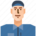avatar, delivery, man, occupation, service, shipping, worker