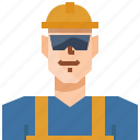 avatar, construction, man, occupation, service, worker