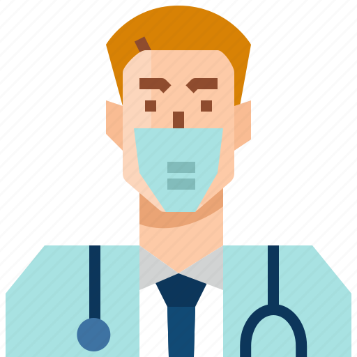 Avatar, doctor, hospital, man, mask, medical, occupation icon - Download on Iconfinder