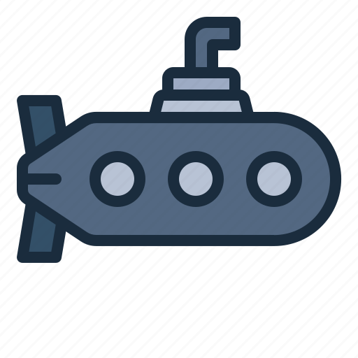 Submarine, transportation, ocean, sea icon - Download on Iconfinder