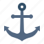 anchor, ship, ocean, sea, travel 