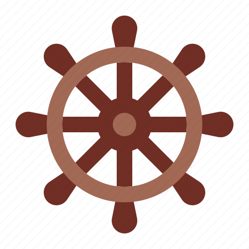 Boat, helm, ship, travel, ocean, sea icon - Download on Iconfinder