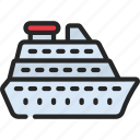 cruise, ship, cruising, boat, nautical