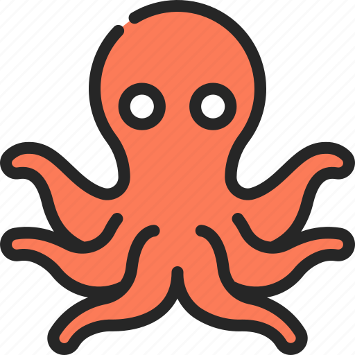 Octopus, sealife, mammal, ocean, creature icon - Download on Iconfinder