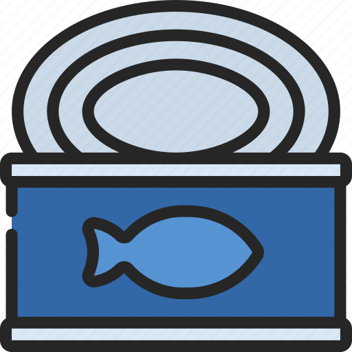 Tuna, tin, fish, can, meal icon - Download on Iconfinder