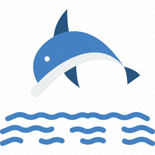 Dolphin, ocean, sea, water icon - Download on Iconfinder