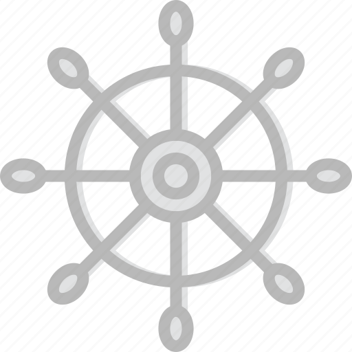 Navigation, ocean, sea, water, wheel icon - Download on Iconfinder
