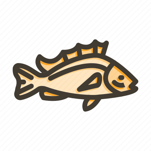 Rockfish, sea life, ocean, fish, sea icon - Download on Iconfinder