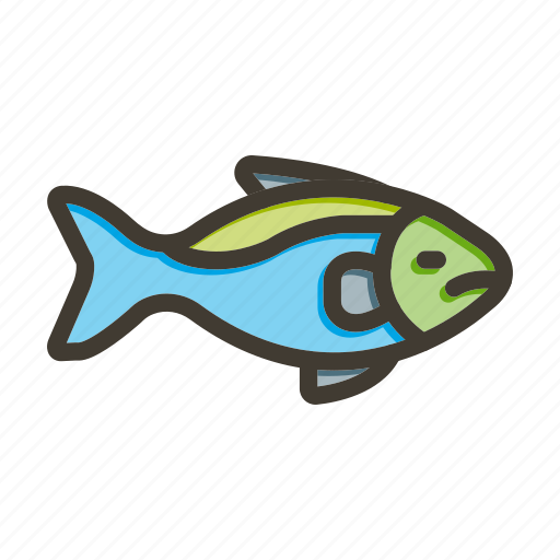Yellowback fusilier, sea, animal, fish, ocean icon - Download on Iconfinder